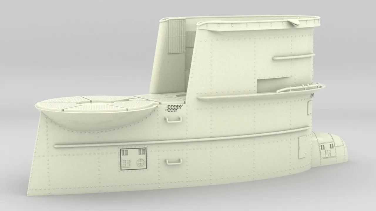 1/30 DKM U-Boot VII/C Conning Tower Protosoon
