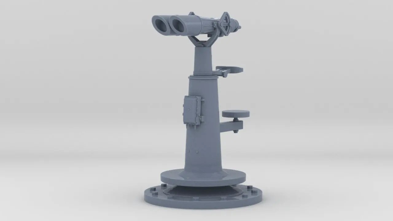 1/30 IJN 12cm High Angle Binocular Lockout - distefan 3d print