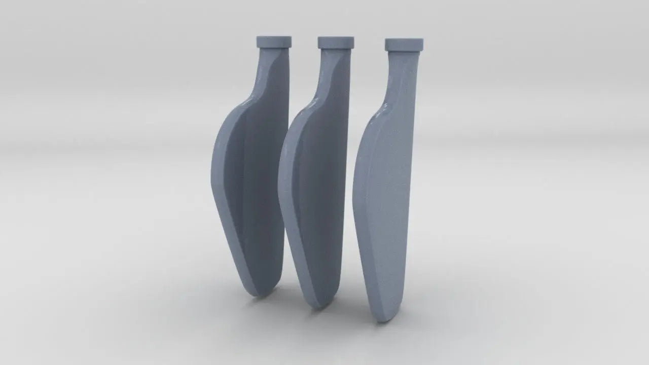 1/30 US PT Boat 109 Rudders Set - distefan 3d print