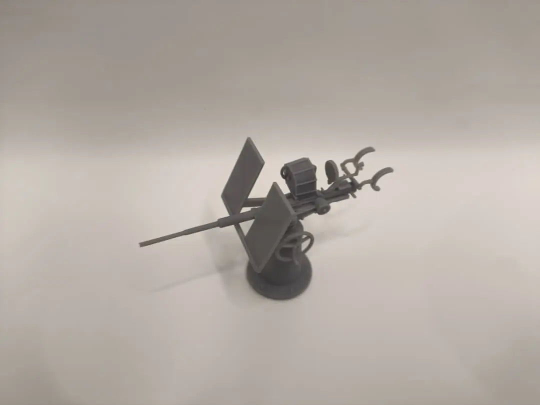 1/30 USN 20mm Single Oerlikon Mk4 w/ Shield - Distefan 3D Print
