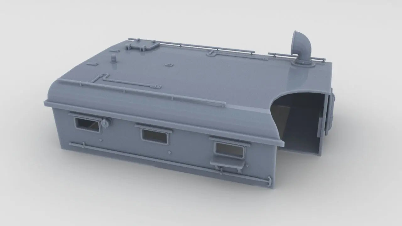 1/30 USN PT Boat 109 Day Cabin 3dspro