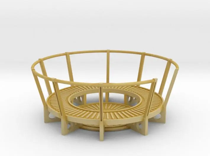 1/30 USN pedestal for twin 20mm Oerlikon - distefan 3d print