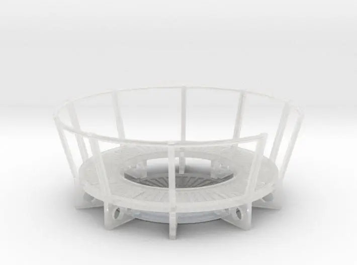 1/30 USN pedestal for twin 20mm Oerlikon - distefan 3d print