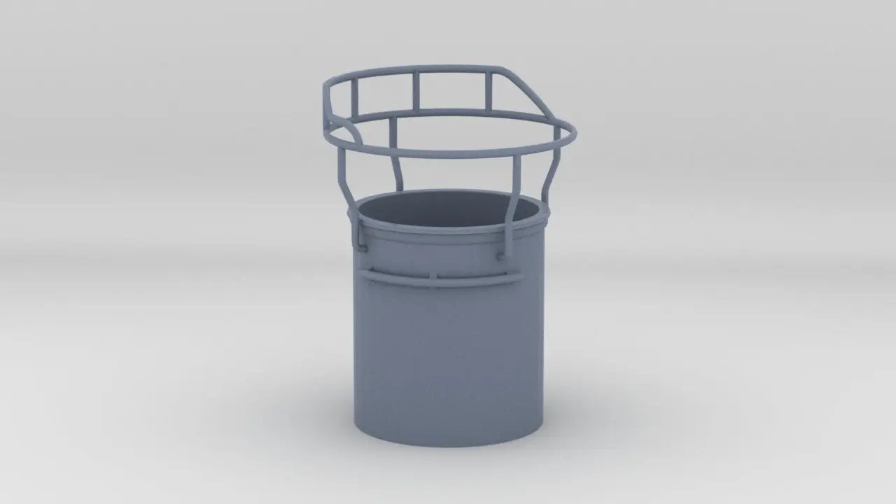 1/30 USS Elco 103 Class PT Boat Aft Turret - distefan 3d print