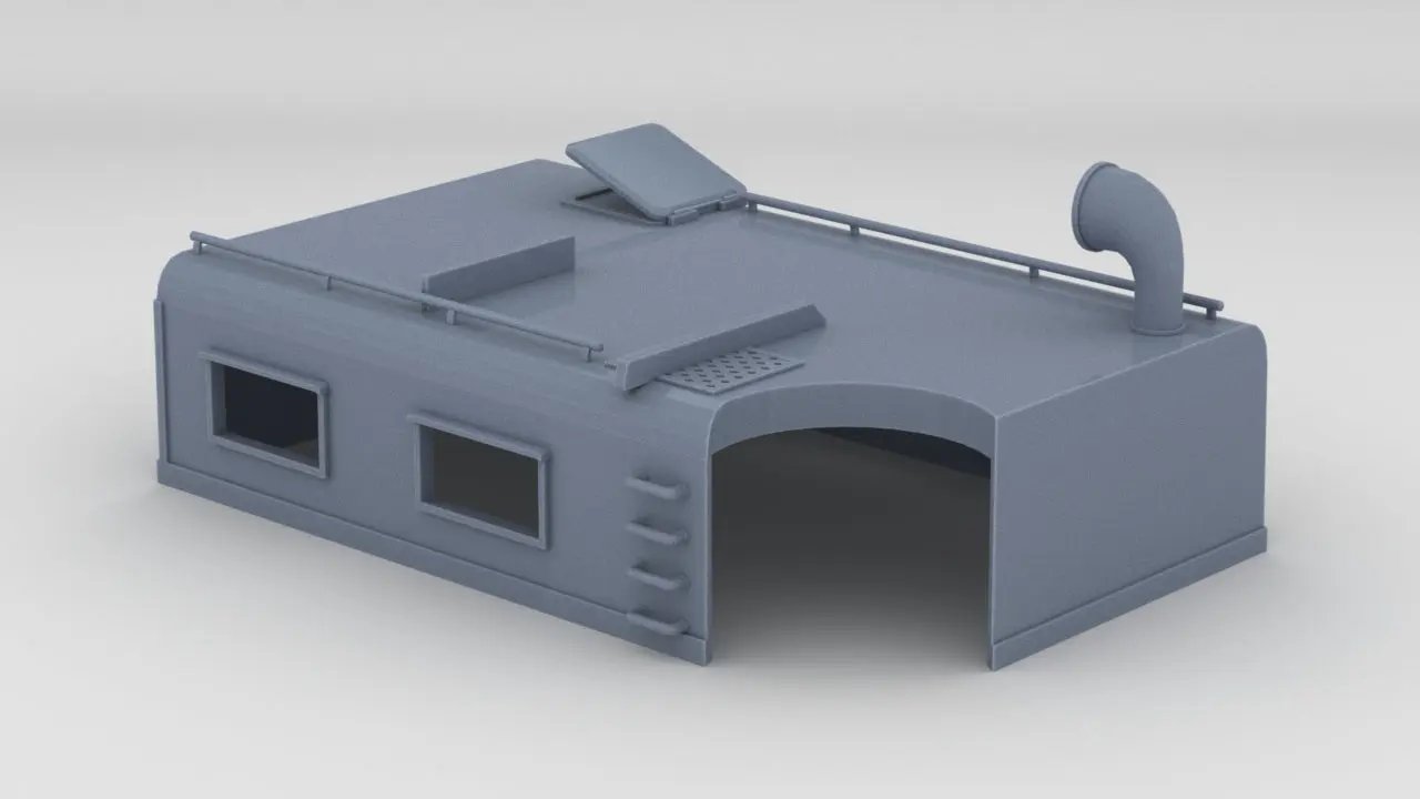 1/30 USS PT 328 Dayhouse - distefan 3d print
