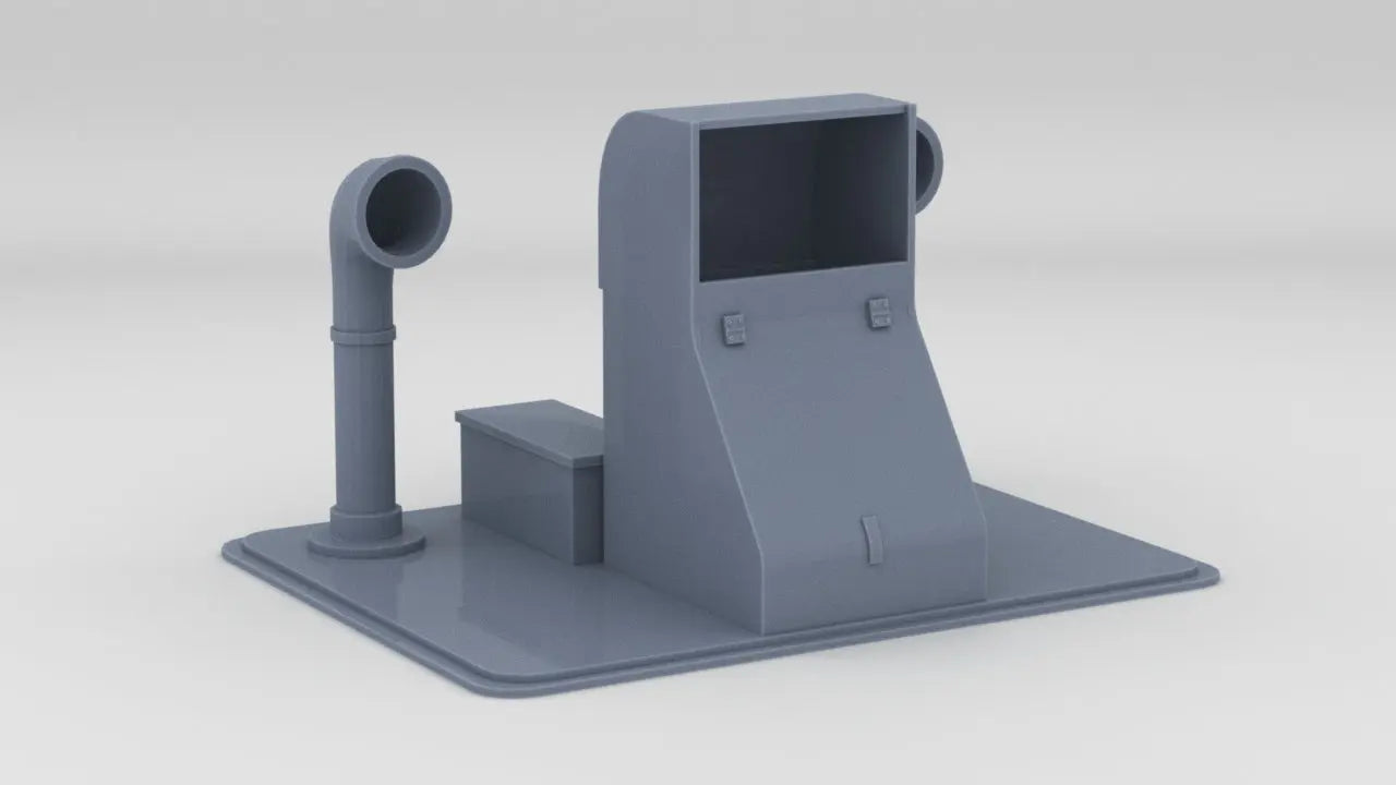 1/30 USS PT 328 Engine Room Hatch - distefan 3d print