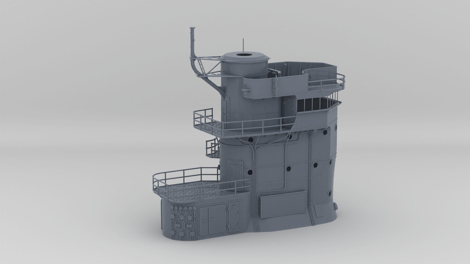 1/30 IJN Akagi Upper Tower Protosoon