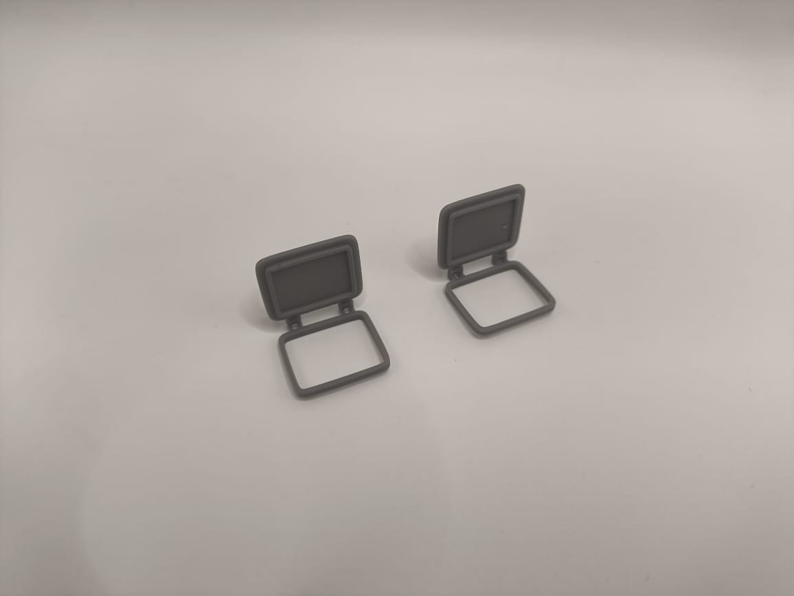 1/30 US PT Boat 109 Forward Deck Open Hatch Set (2pcs) - distefan 3d print