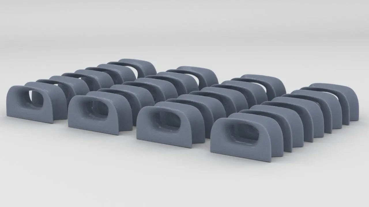 1/30 USN Battleship Chock Set (20pcs) - distefan 3d print