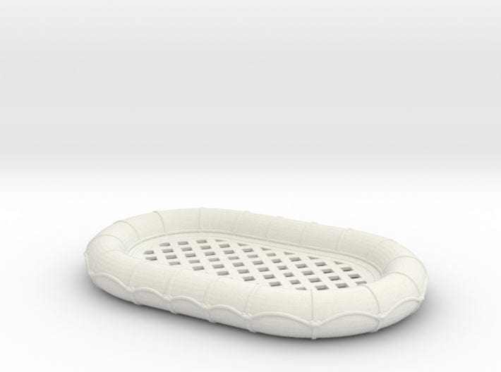 1/30 USN life raft oval - distefan 3d print