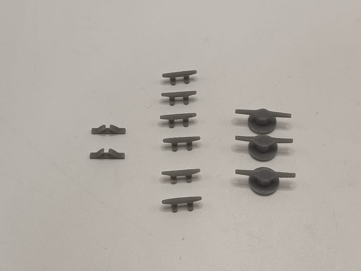 1/30 USN PT Boat 109 Brits, Chock, Cleats Set (11pcs) - distefan 3d print