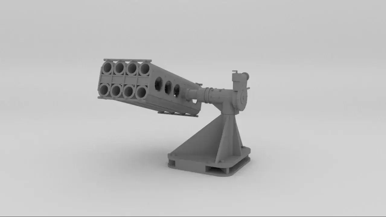 1/30 USN PT Boat Rocket Launchers Port - distefan 3d print