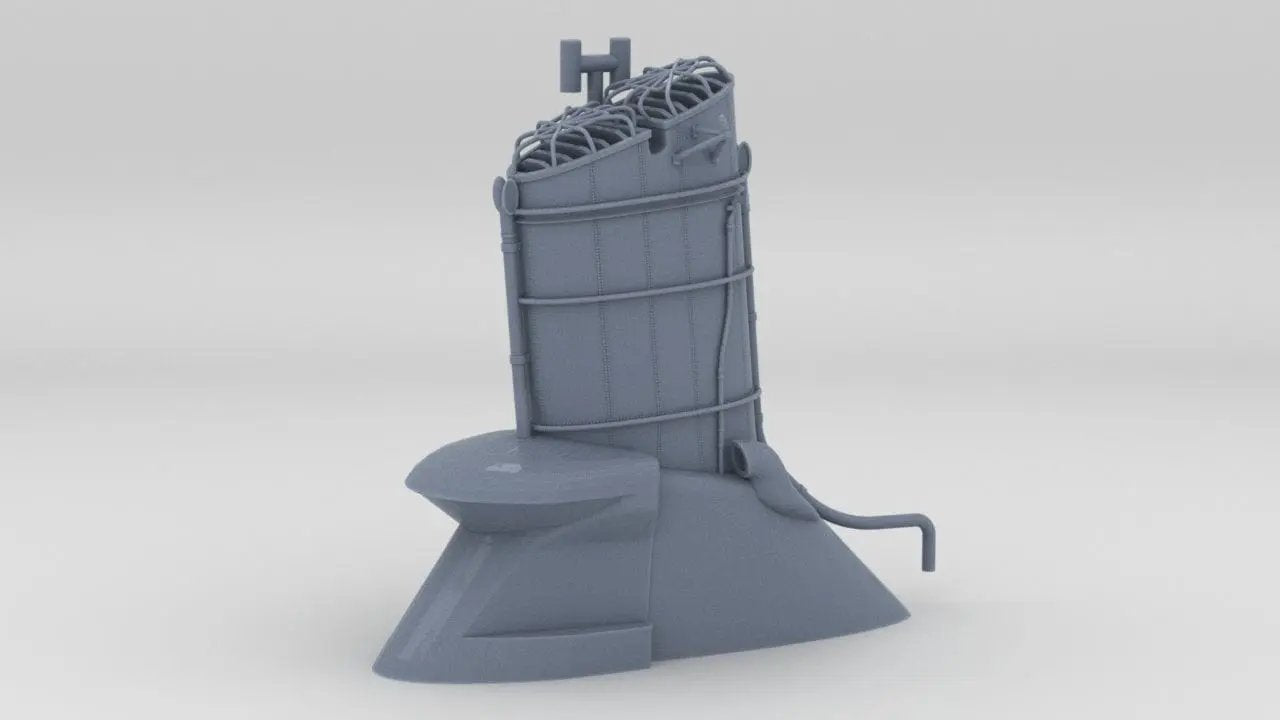 1/306 IJN Kagero Funnel 1 - distefan 3d print