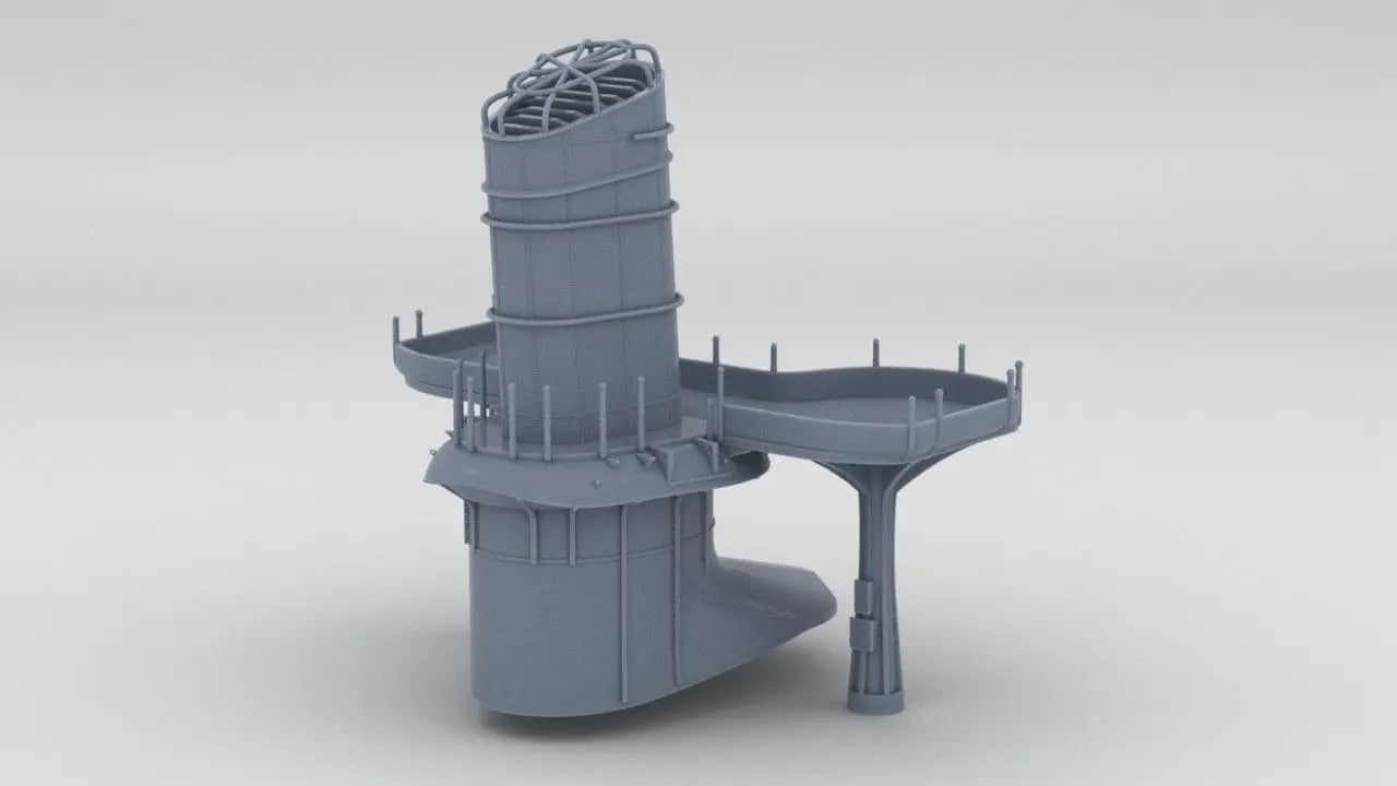 1/306 IJN Kagero Funnel 2 - distefan 3d print