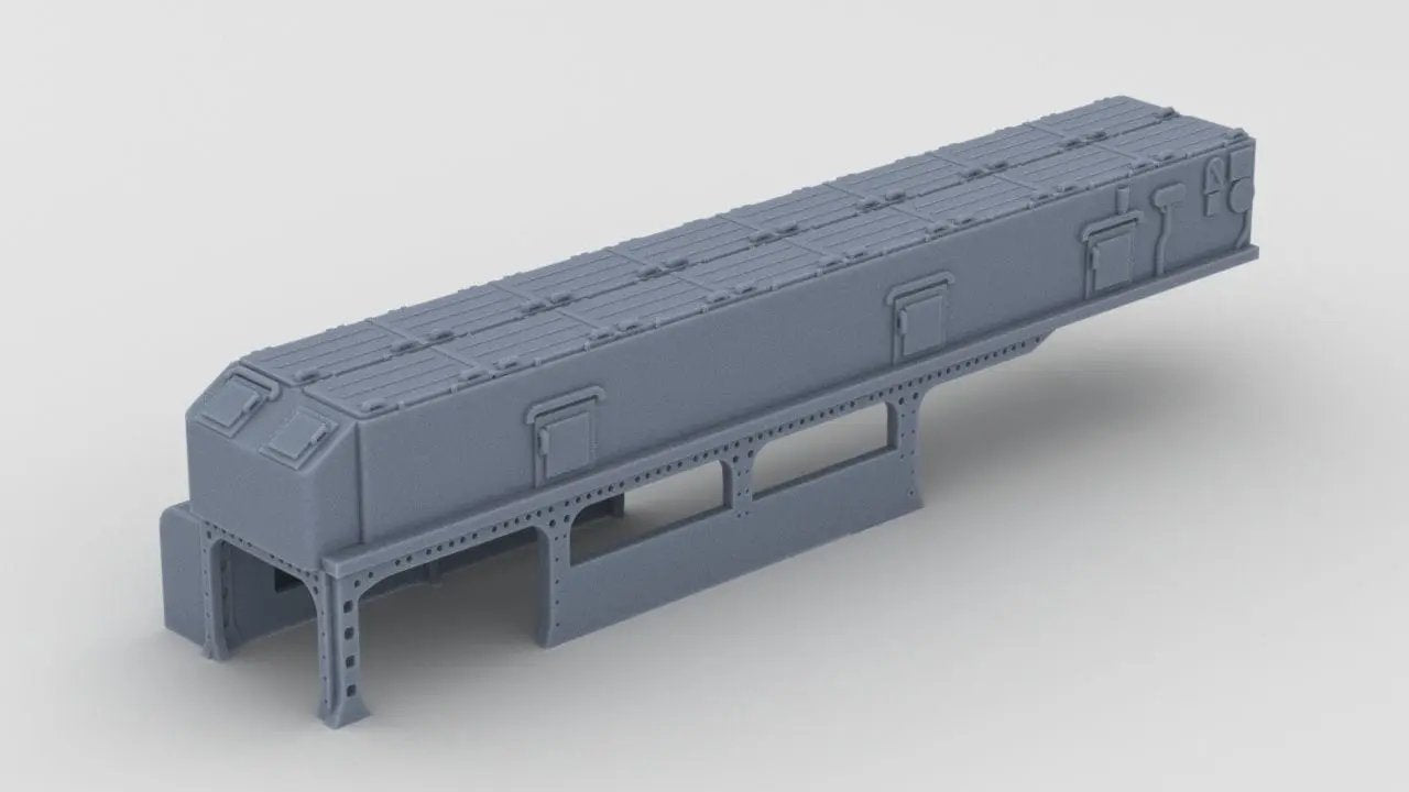 1/306 IJN Kagero Torpedo Container Starboard - distefan 3d print