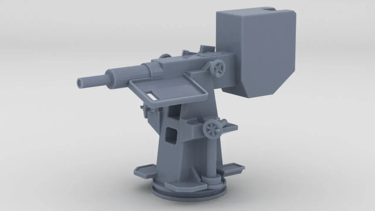 1/32 DKM Training Gun - Practice Machine (Port) Resin3Dinteractive