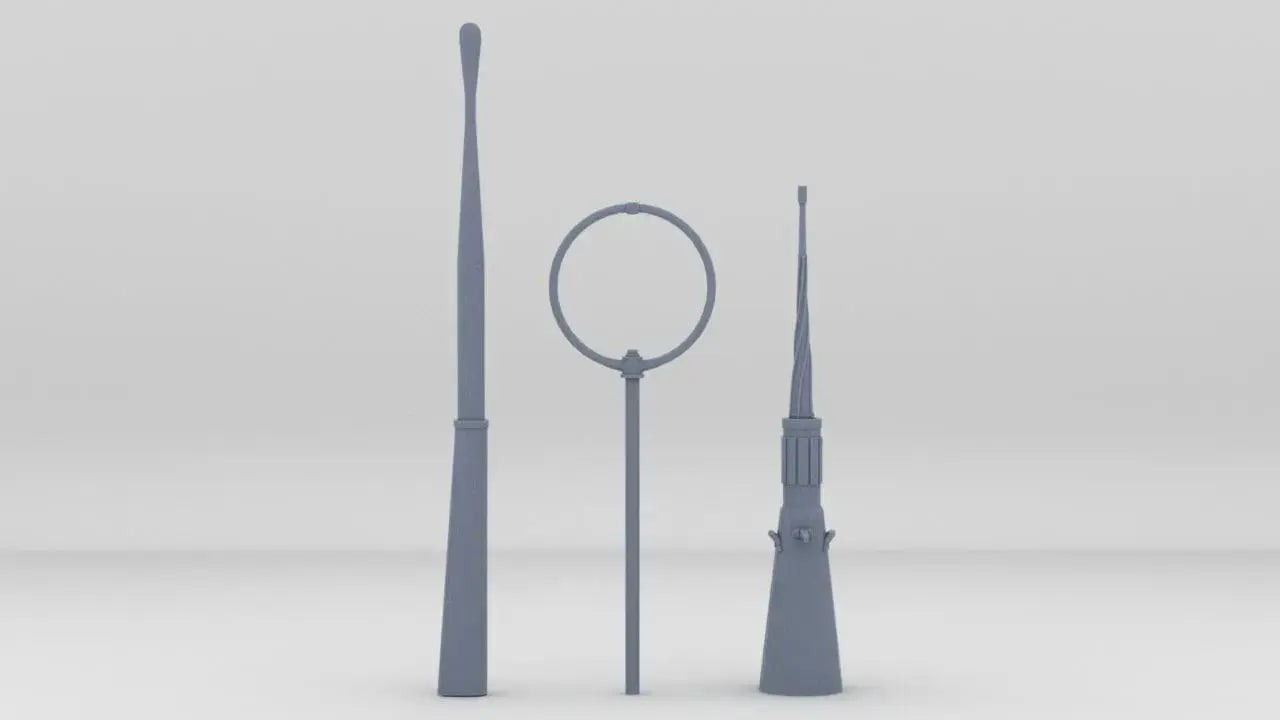 1/32 DKM U-Boot Type II/B Conning Tower Detail Set - distefan 3d print