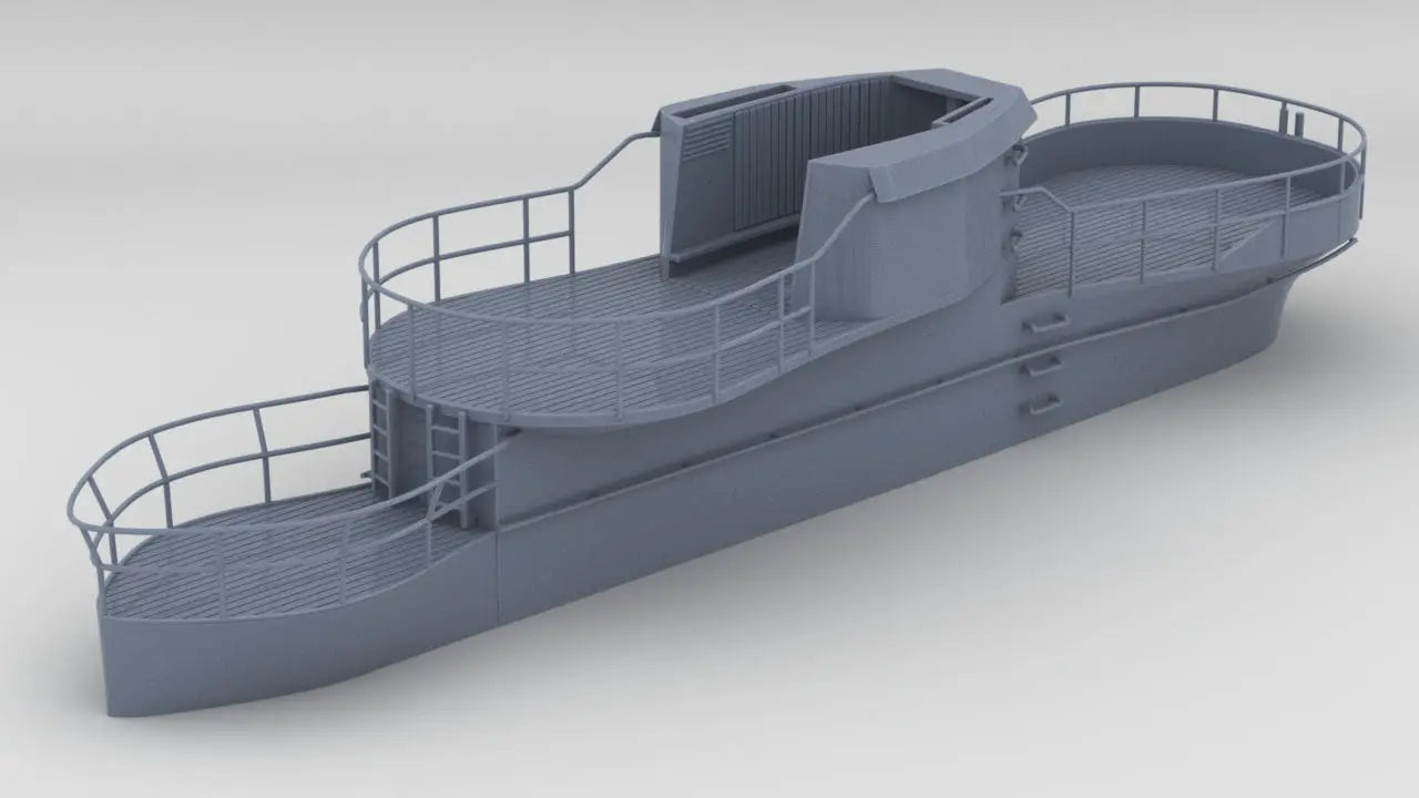1/32 DKM U-Boot VII/C - U-441 Conning Tower w/ Railing Protosoon