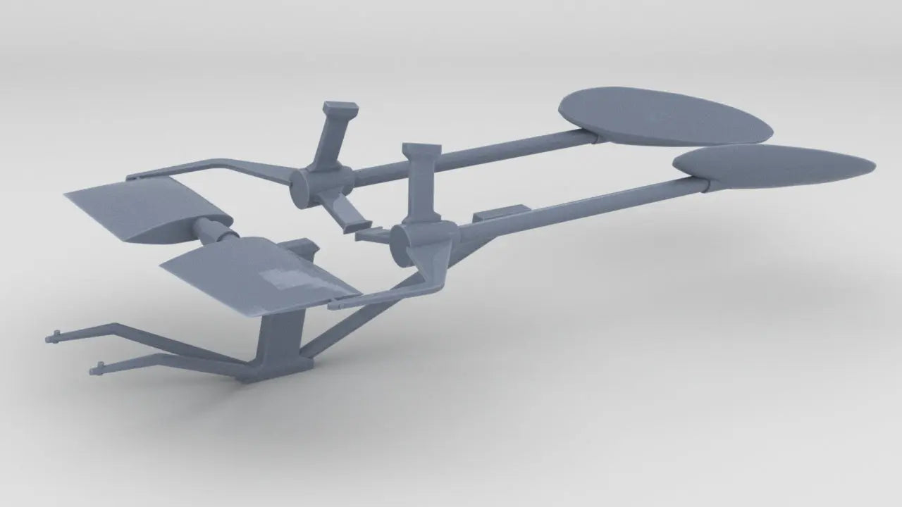 1/32 DKM U-Boot VIIC/41 Shaft Housing and Props Kit Protosoon
