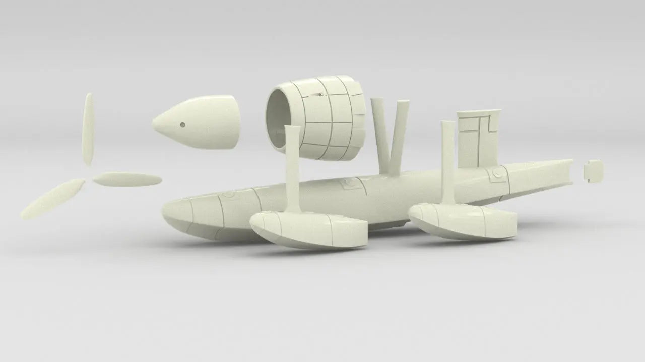 1/32 IJN Kawanishi N1K1 Kyofu Kit - distefan 3d print