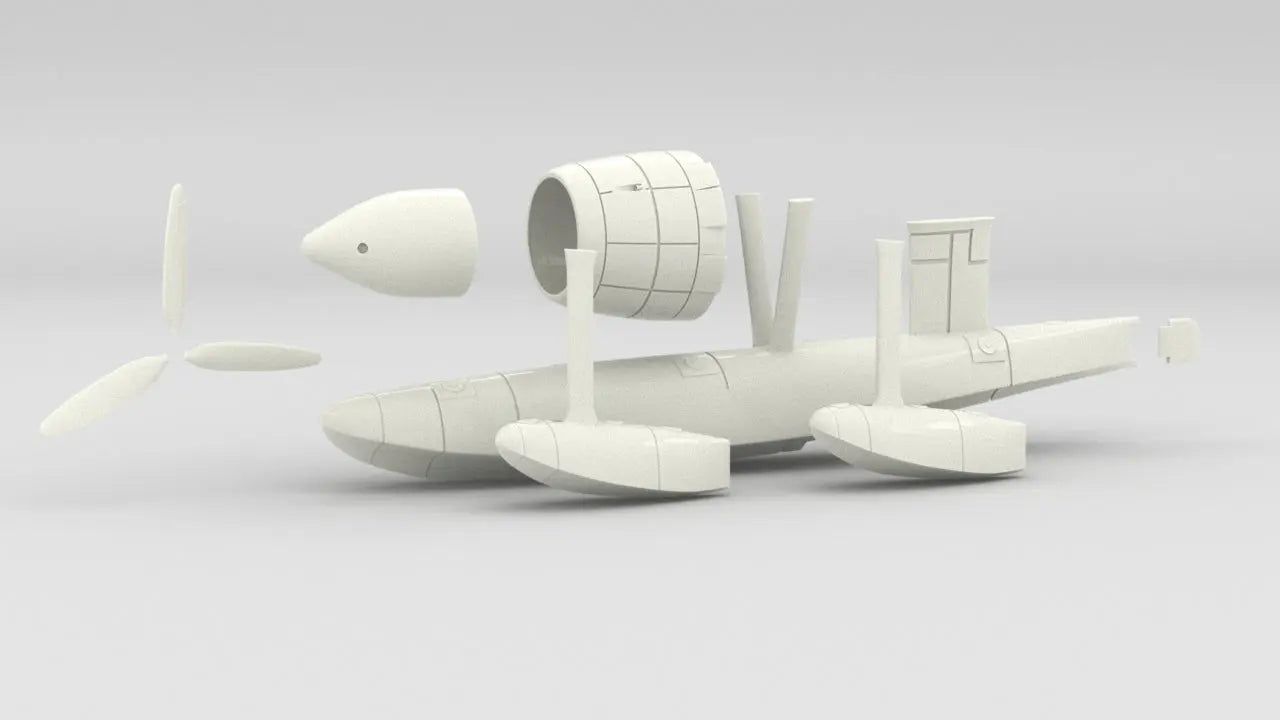 1/32 IJN Kawanishi N1K1 Kyofu Kit - distefan 3d print