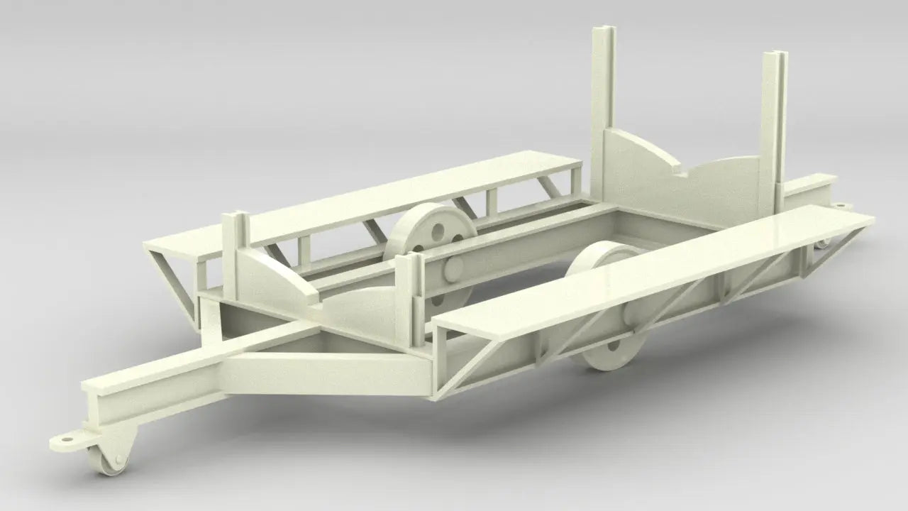 1/32 IJN Kawanishi N1K1 Kyofu Trailer - distefan 3d print
