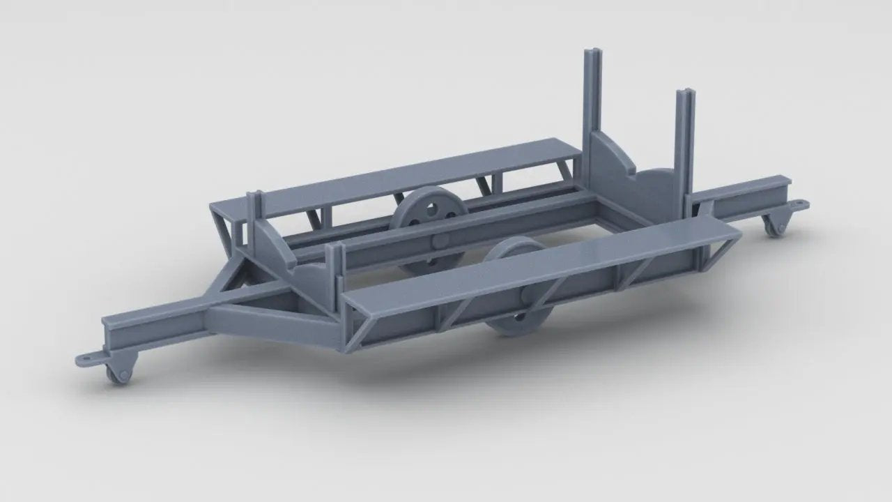 1/32 IJN Kawanishi N1K1 Kyofu Trailer - distefan 3d print