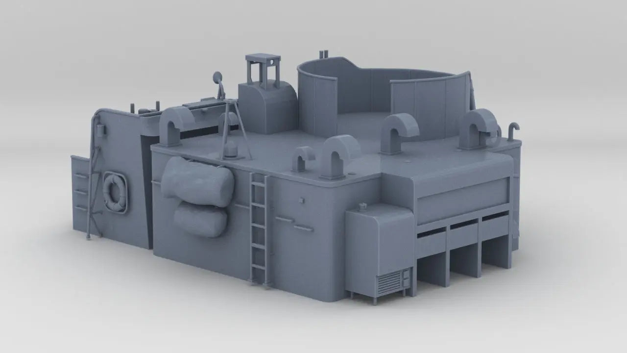 1/32 US PT-810 Forward Navigation Bridge - distefan 3d print