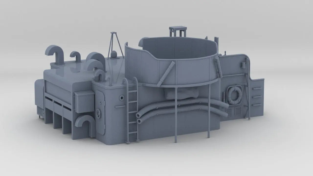 1/32 US PT-810 Forward Navigation Bridge - distefan 3d print
