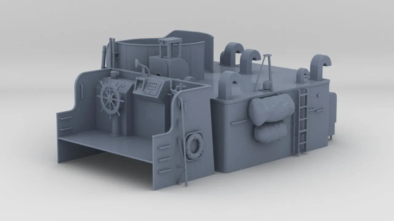 1/32 US PT-810 Forward Navigation Bridge - distefan 3d print