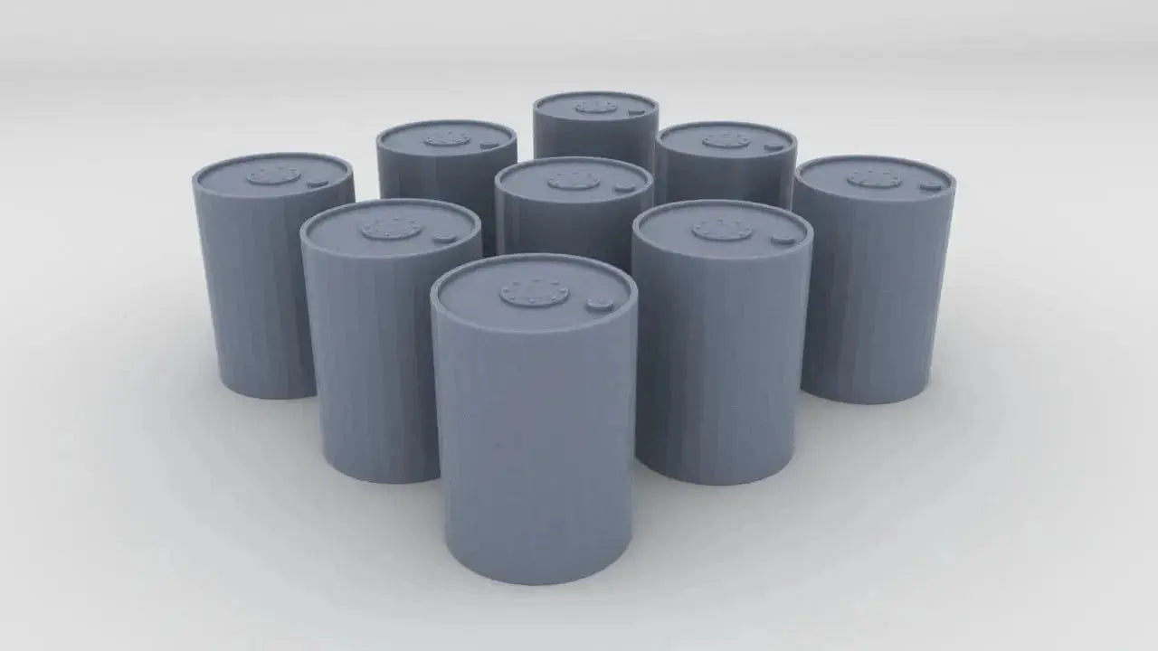 1/32 USN 300lb Depth Charges Mk6 Set (9pcs) - distefan 3d print