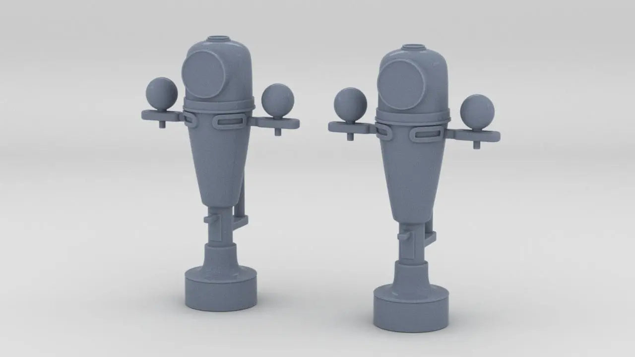 1/32 USN Binnacle Ship's Compass Set (2pcs) - distefan 3d print