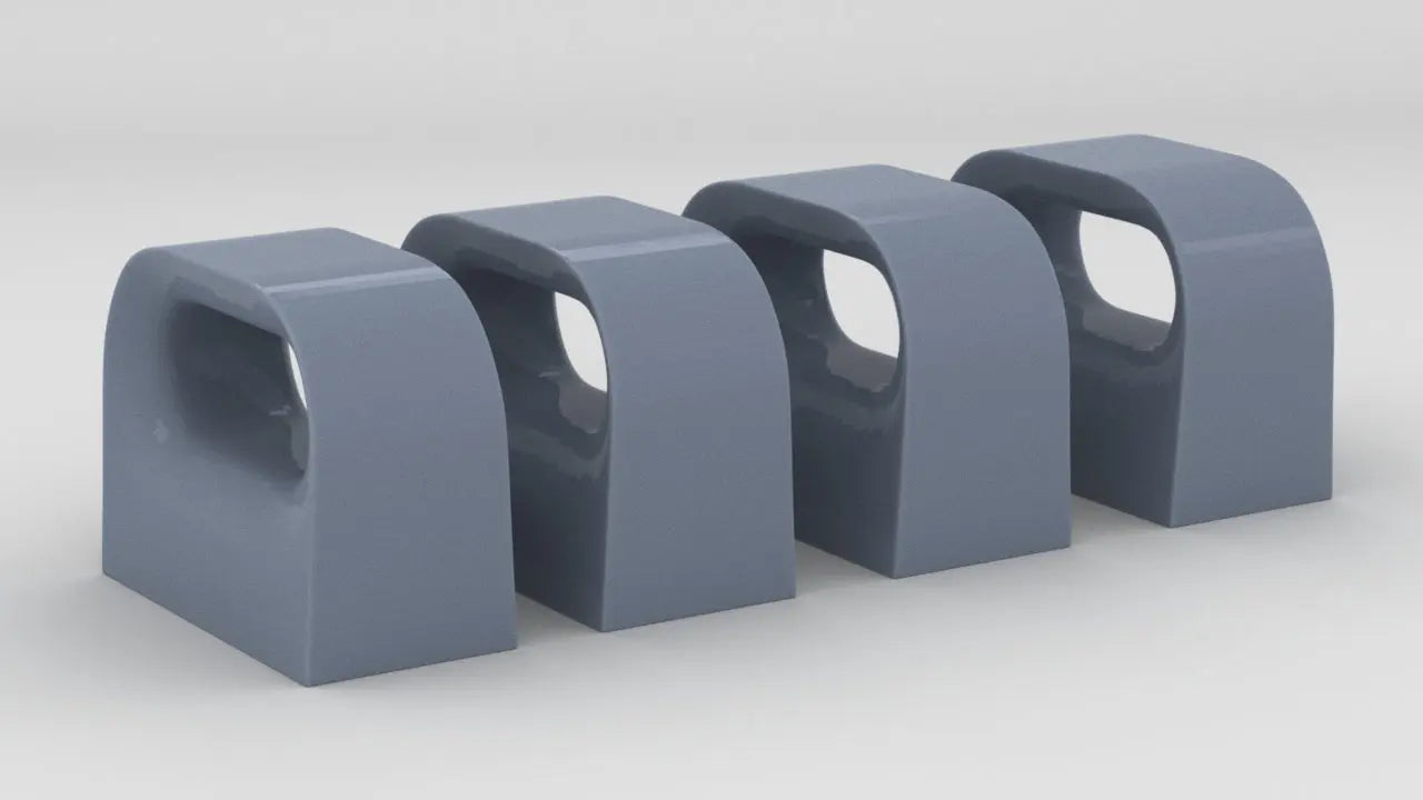 1/32 USN Chock Set (4pcs) - distefan 3d print