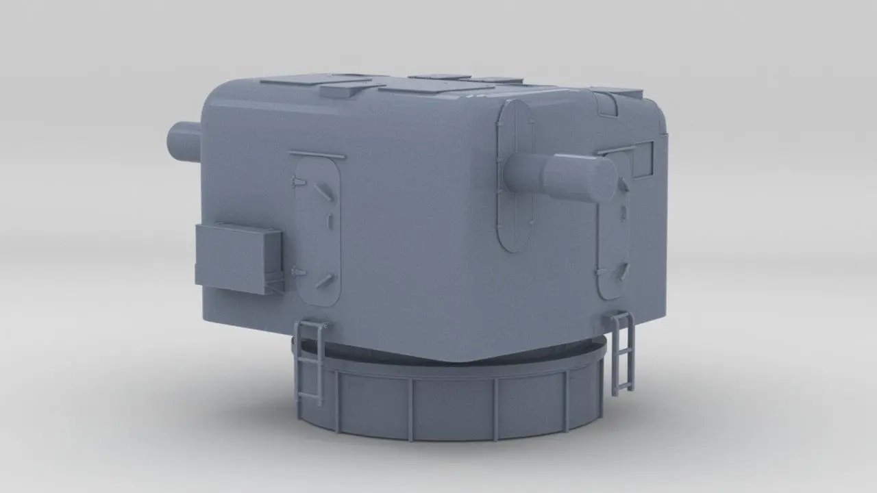 1/32 USN Mk33 Gun Director - distefan 3d print