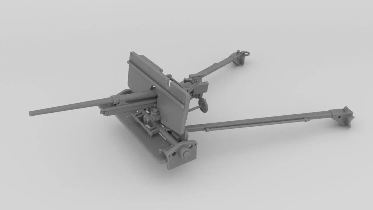 1/32 USN PT Boat 109 M3 37mm Anti-Tank Gun Elevated - distefan 3d print