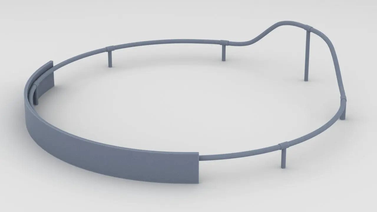 1/32 DKM Schnellboot Bow 20mm Railing - distefan 3d print