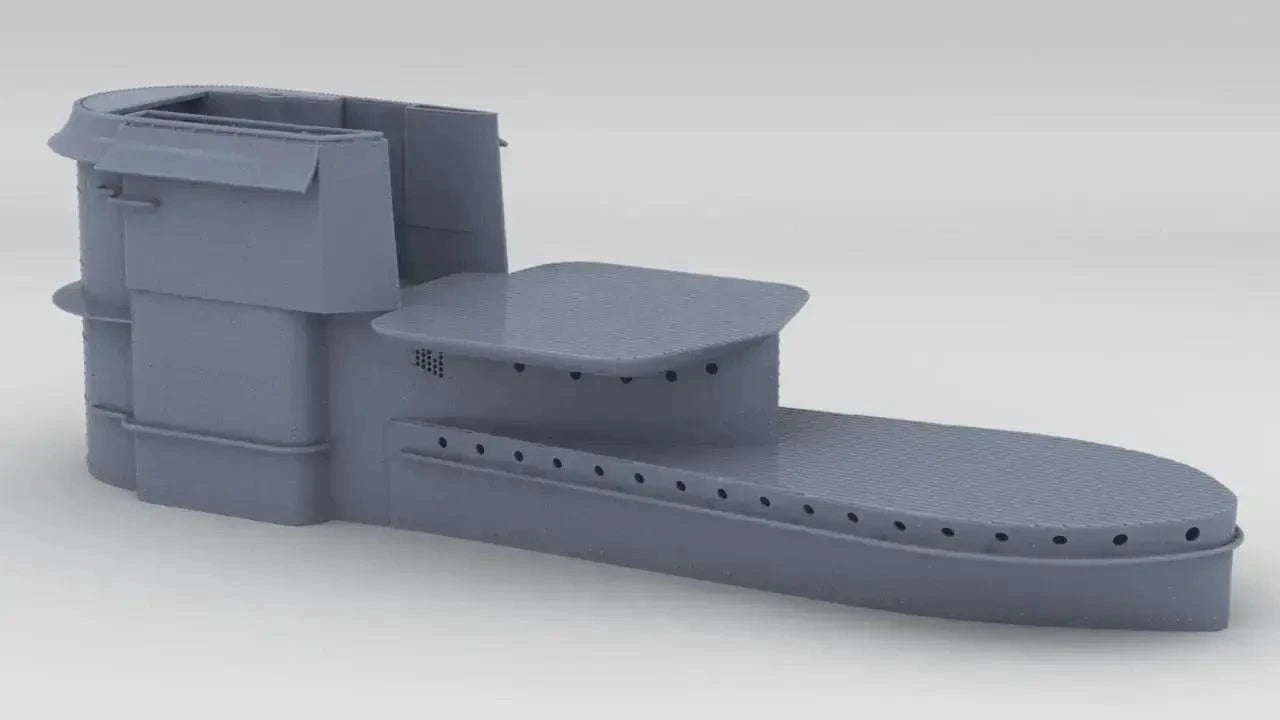 1/32 DKM U-Boot VIIC/41 Conning Tower - distefan 3d print