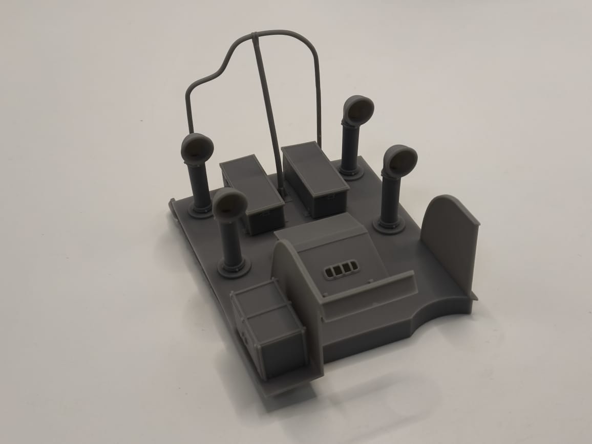 1/32 US PT Boat 109 Engine Room Hatch 3dspro