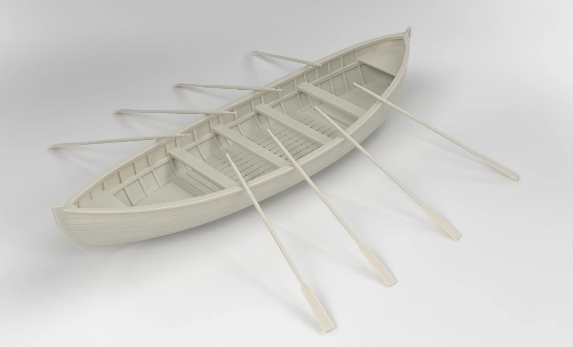 1/32 USLSS 26' Monomoy Pulling Surf Boat Set Protosoon