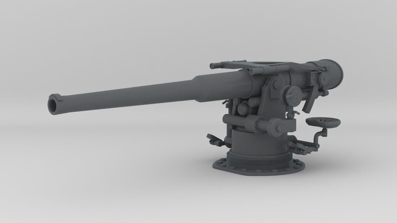 1/32 USN 4 inch 50 (10.2 cm) Sub Deck Gun 3dspro