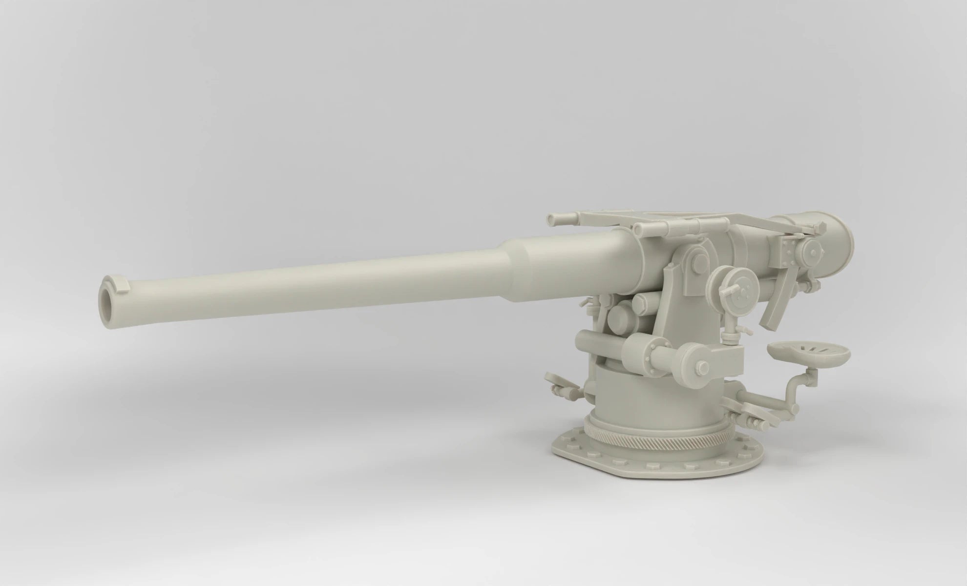 1/32 USN 4 inch 50 (10.2 cm) Sub Deck Gun 3dspro
