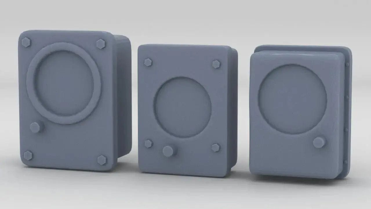 1/32 USN Gauges Set (3pcs) - distefan 3d print