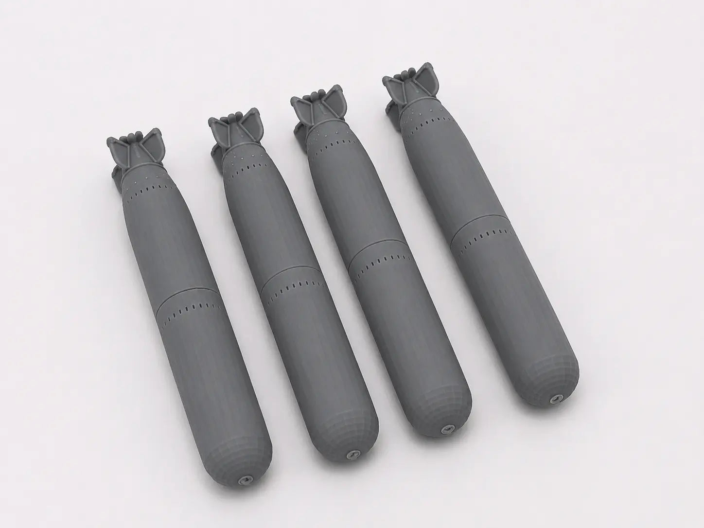 1/32 USN Mk13 Torpedo for PT Boat Set (4pcs) - distefan 3d print