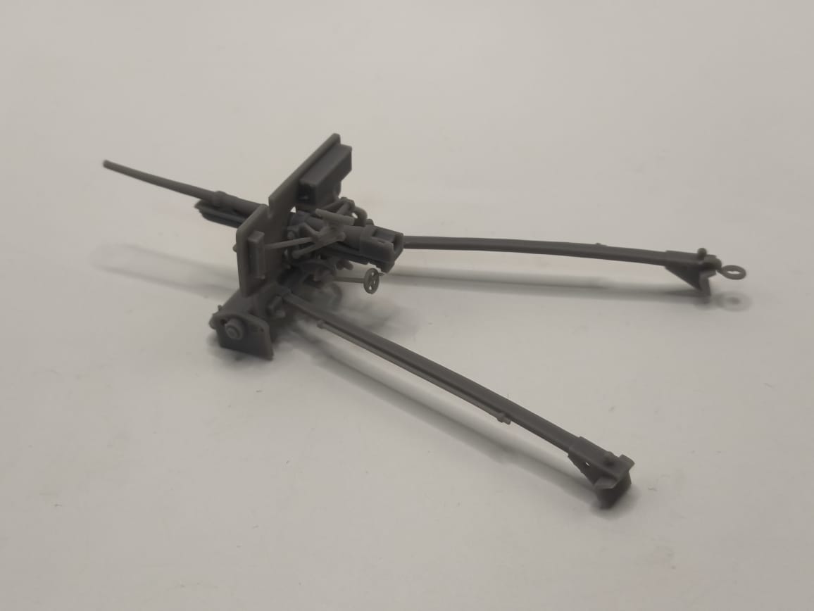 1/32 USN PT Boat 109 M3 37mm Anti-Tank Gun Elevated - distefan 3d print