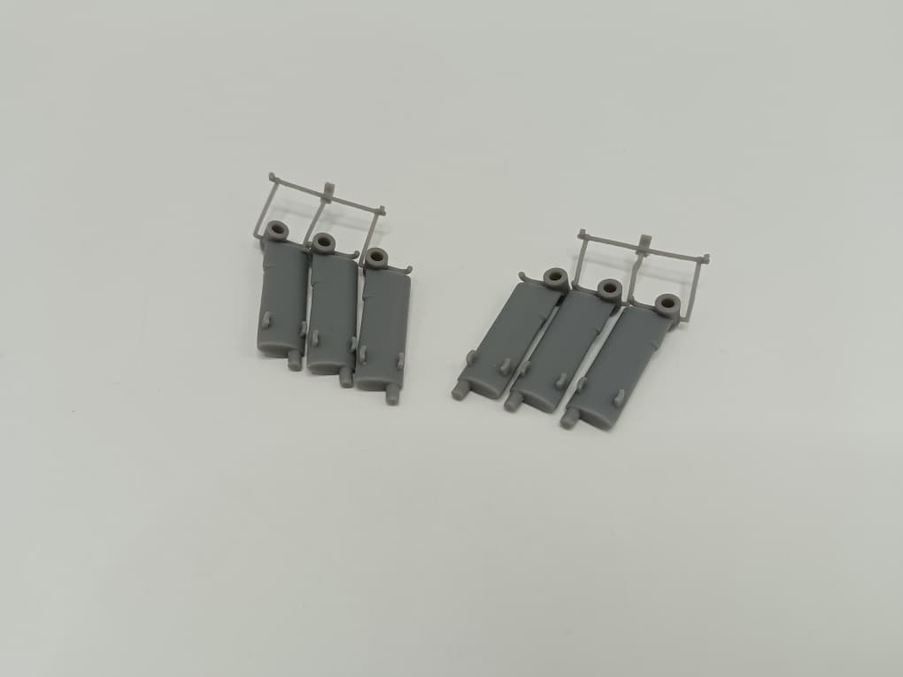 1/32 USN PT Boat 109 Mufflers Set - distefan 3d print