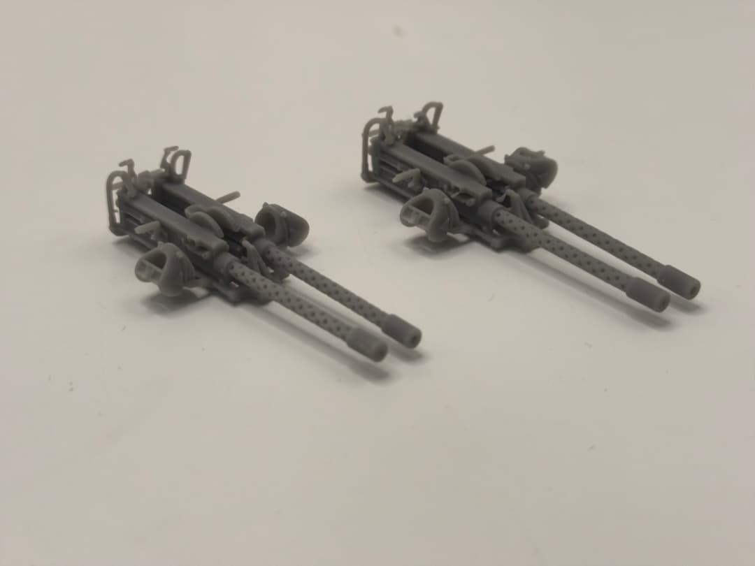 1/32 USN Twin .50-inch Browning M2 MG Set (2pcs) Protosoon