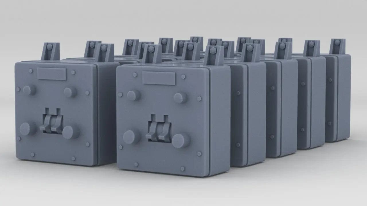 1/32 USN Wall Switch B Set (10pcs) - distefan 3d print