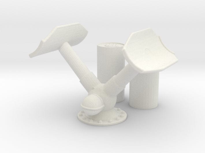 1/32 "Y" gun depth charge projector SET - distefan 3d print