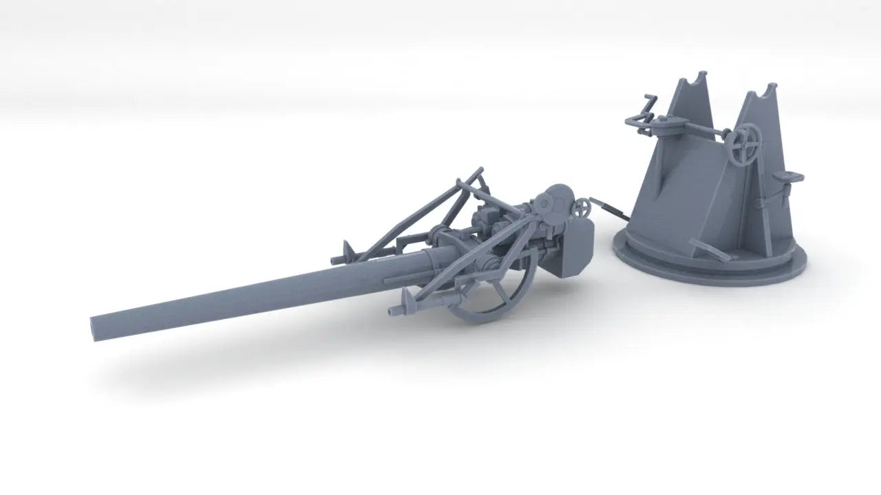 1/34 HMS 12-pdr 3"/45 (76.2 cm) 20 CWT Kit Resin3Dinteractive