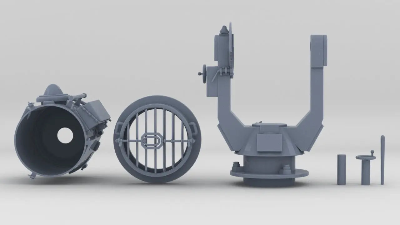 1/35 DKM Destroyer Headlight Kit - distefan 3d print